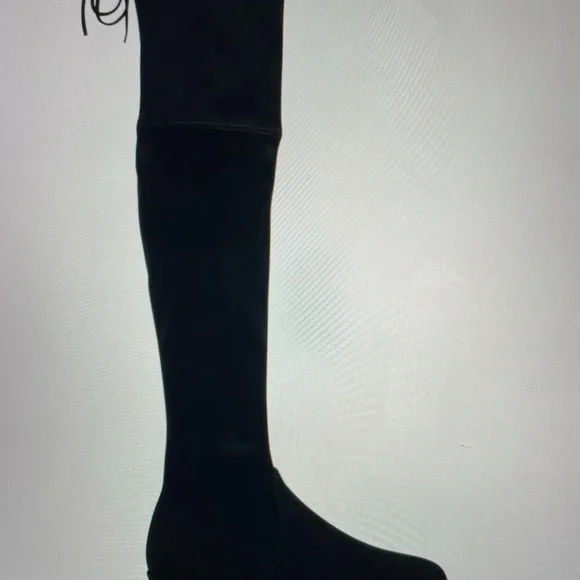 Stuart Weitzmsn “ Lowland” Suede Over-the Knee Boots